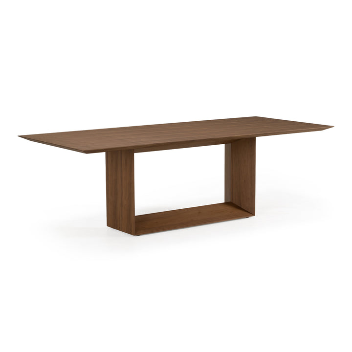 Channa - Modern Walnut 95" Dining Table