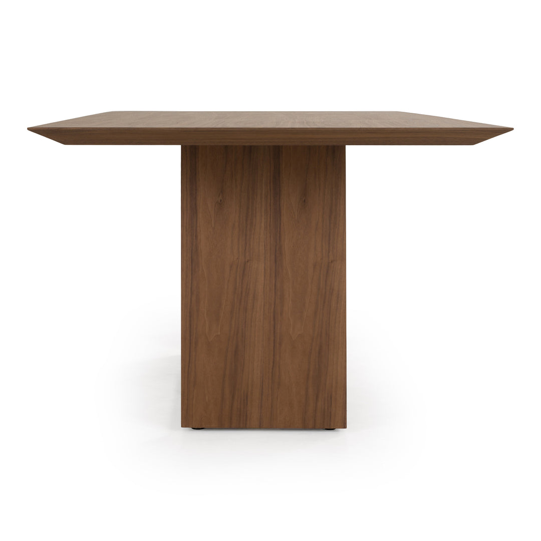 Channa - Modern Walnut 95" Dining Table