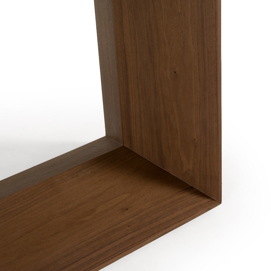 Channa - Modern Walnut 95" Dining Table - View 6