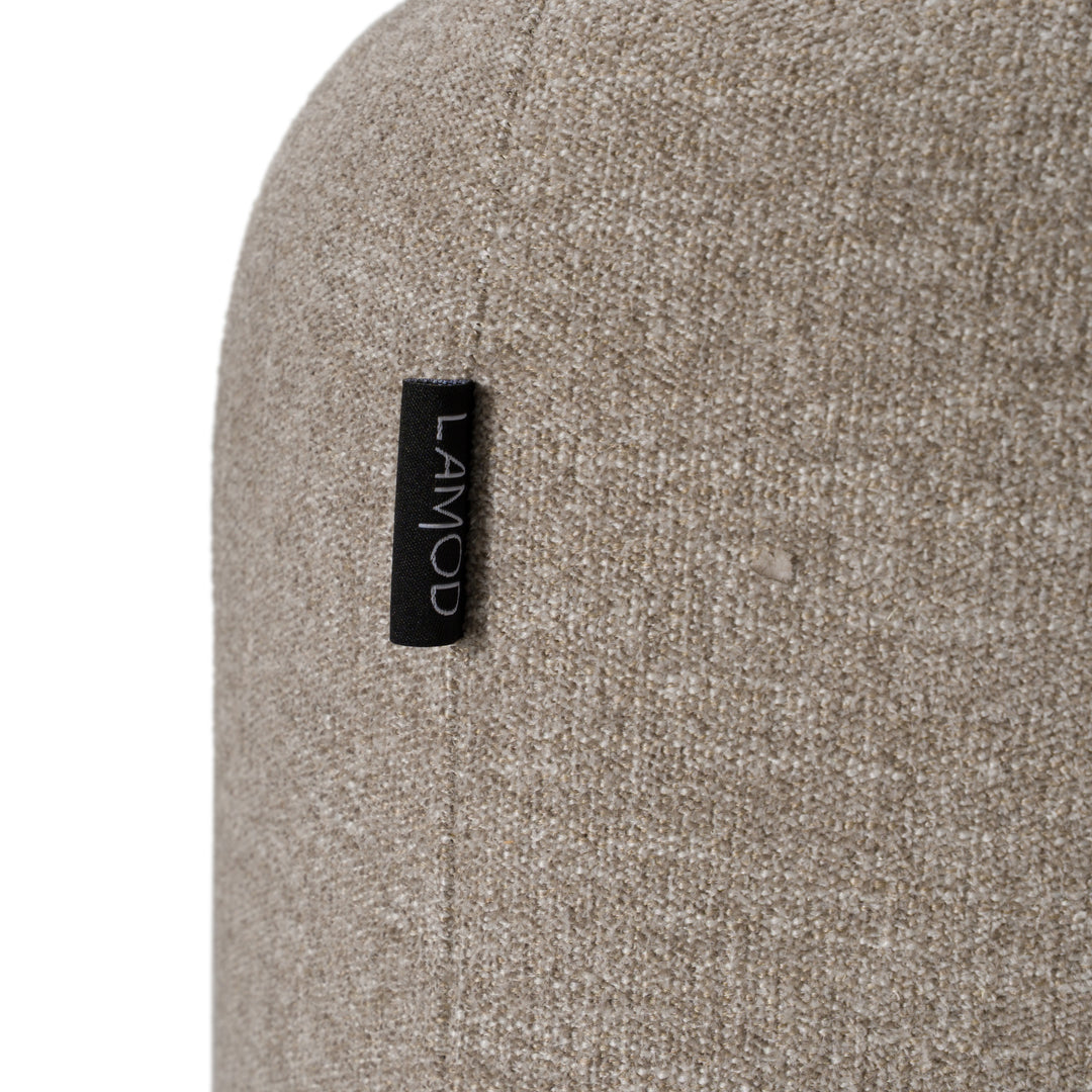 Chantry - Modern Grey Sand Fabric Swivel Accent Chair