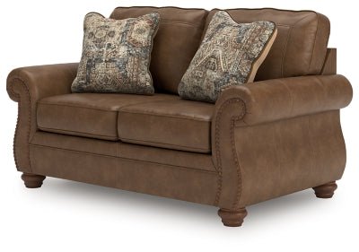 Chasemore Loveseat - Dark Brown Stationary Loveseat modern furniture Contempo Furniture