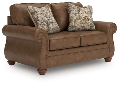 Chasemore Loveseat - Dark Brown Stationary Loveseat modern furniture Contempo Furniture