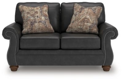 Chasemore Loveseat - Dark Gray Stationary Loveseat modern furniture Contempo Furniture