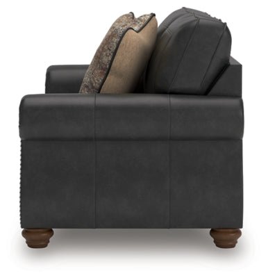 Chasemore Loveseat - Dark Gray Stationary Loveseat modern furniture Contempo Furniture
