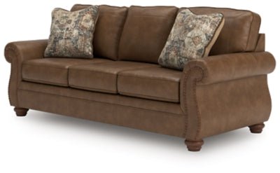 Chasemore Sofa - Dark Brown Stationary Sofa modern furniture Contempo Furniture