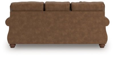 Chasemore Sofa - Dark Brown Stationary Sofa modern furniture Contempo Furniture