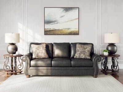 Chasemore Sofa - Dark Gray Stationary Sofa modern furniture Contempo Furniture