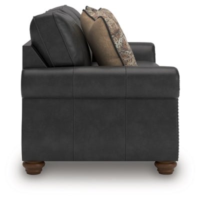 Chasemore Sofa - Dark Gray Stationary Sofa modern furniture Contempo Furniture