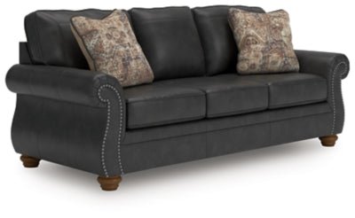 Chasemore Sofa - Dark Gray Stationary Sofa modern furniture Contempo Furniture