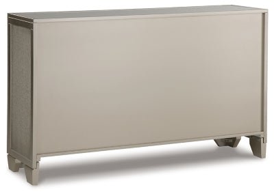 Chaseton Accent Cabinet - Gold Accent Cabinet modern furniture Contempo Furniture