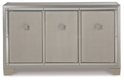 Chaseton Accent Cabinet - Gold Accent Cabinet modern furniture Contempo Furniture