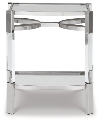Chaseton Accent Table - Pearl Silver Accent Table modern furniture Contempo Furniture