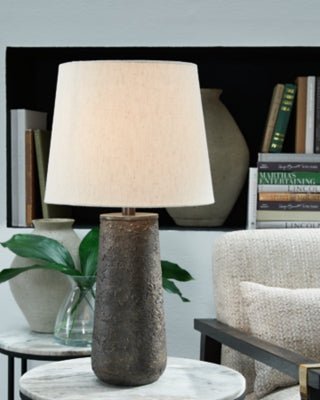 Chaston Table Lamp (Set of 2) - Dark Gray Table Lamp modern furniture Contempo Furniture