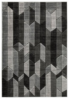 Chayse 6'6" x 9'6" Rug - Dark Gray Area Rug modern furniture Contempo Furniture