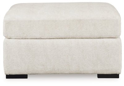 Chessington Oversized Accent Ottoman - White Accent Ottoman modern furniture Contempo Furniture