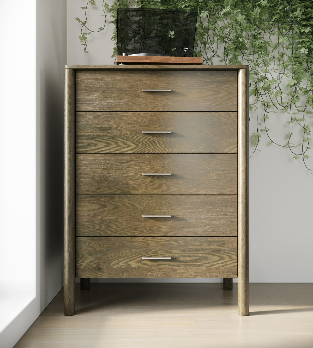 Carolina - Modern Wenge Chest - View 2