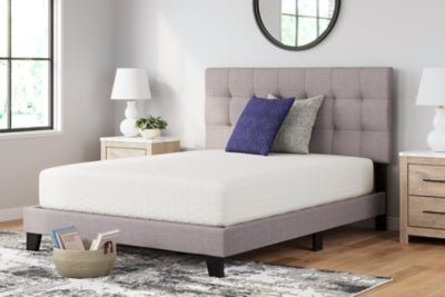 Chime 12 Inch Memory Foam Queen Mattress in a Box - White Memory Foam Mattress modern furniture Contempo Furniture