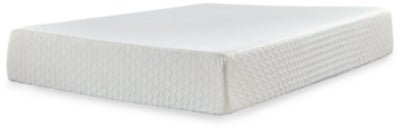 Chime 12 Inch Memory Foam Queen Mattress in a Box - White Memory Foam Mattress modern furniture Contempo Furniture