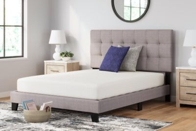 Chime 8 Inch Memory Foam Queen Mattress in a Box - White Memory Foam Mattress modern furniture Contempo Furniture