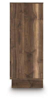 Chirason Wide Chest of Drawers - Dark Brown Accent Chest modern furniture Contempo Furniture