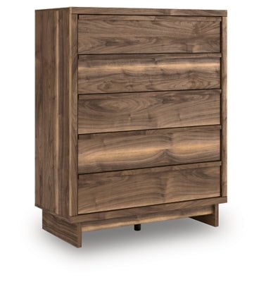 Chirason Wide Chest of Drawers - Dark Brown | Ashley Furniture