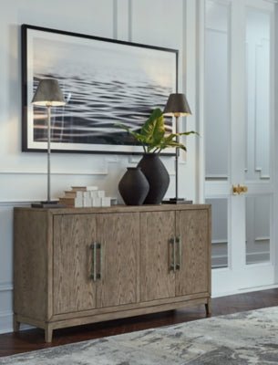Chrestner Dining Server - Gray Server modern furniture Contempo Furniture