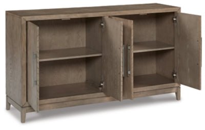 Chrestner Dining Server - Gray Server modern furniture Contempo Furniture