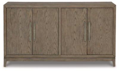Chrestner Dining Server - Gray Server modern furniture Contempo Furniture