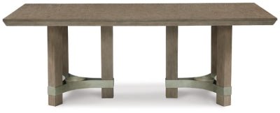Chrestner Dining Table - Gray Dining Table modern furniture Contempo Furniture
