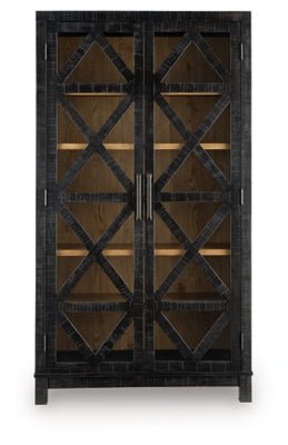 Christop Accent Cabinet - Black Accent Cabinet modern furniture Contempo Furniture