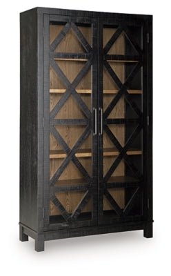 Christop Accent Cabinet - Black Accent Cabinet modern furniture Contempo Furniture