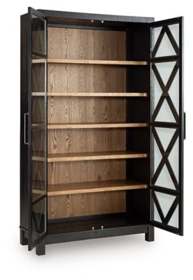 Christop Accent Cabinet - Black Accent Cabinet modern furniture Contempo Furniture