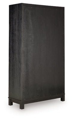 Christop Accent Cabinet - Black Accent Cabinet modern furniture Contempo Furniture