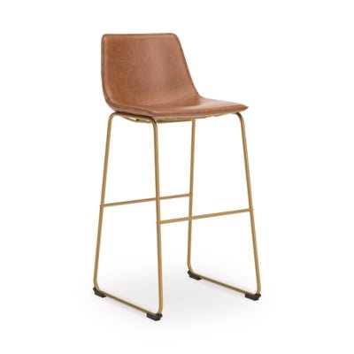 Ciabori Bar Height Bar Stool - Light Brown Stool Set modern furniture Contempo Furniture