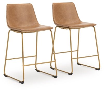 Ciabori Counter Height Barstool - Beige | Ashley Furniture