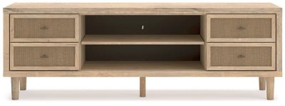Cielden 72" TV Stand - Beige TV Stand modern furniture Contempo Furniture