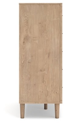 Cielden Chest of Drawers - Beige Accent Chest modern furniture Contempo Furniture