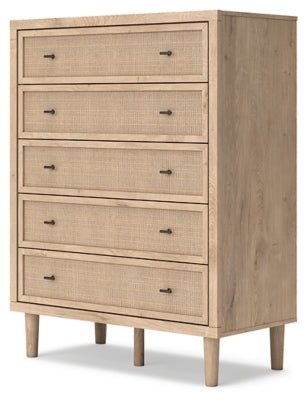 Cielden Chest of Drawers - Beige Accent Chest modern furniture Contempo Furniture