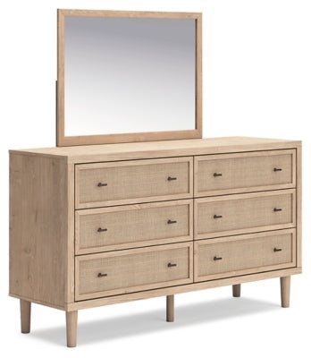 Cielden Dresser and Mirror - Beige | Ashley Furniture
