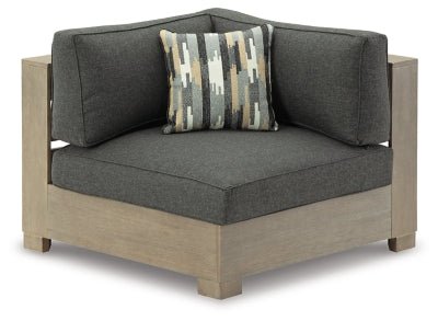 Citrine Park Corner with Cushion - Dark Brown Corners modern furniture Contempo Furniture