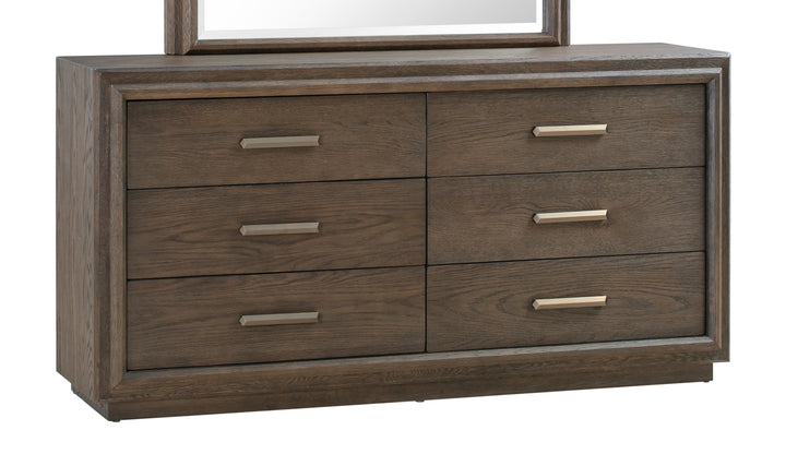 Modus Furniture Gbca82A Lawson Six Drawer Wood Dresser In Big Bear Brown 2024