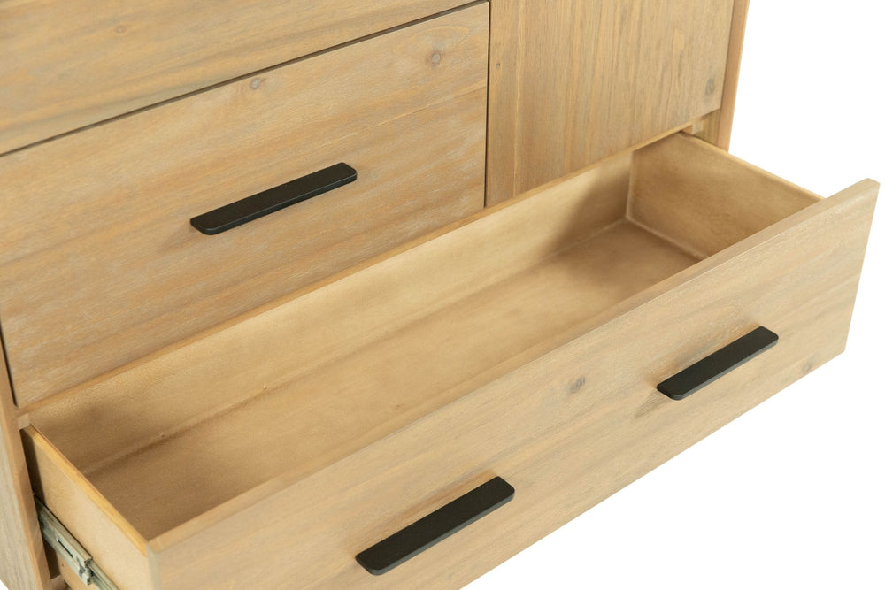 Claire - Contemporary Walnut Chest - View 10