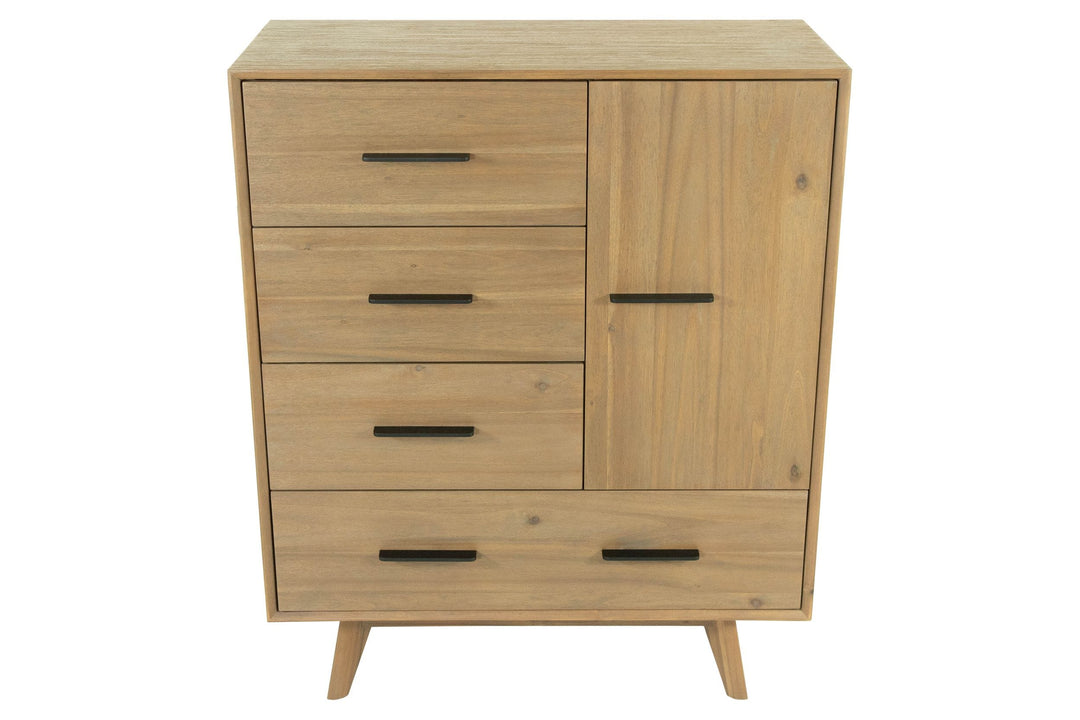 Claire - Contemporary Walnut Chest