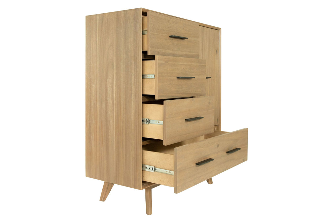 Claire - Contemporary Walnut Chest