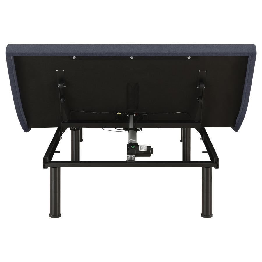 Clara - Eastern King Adjustable Bed Base - Gray And Black Adjustable Base modern furniture Contempo Furniture