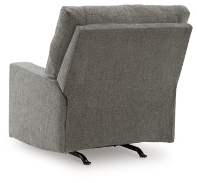 Clarington Recliner - Gray Rocker Chair modern furniture Contempo Furniture