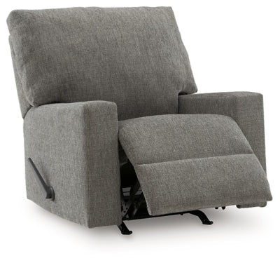 Clarington Recliner - Gray Rocker Chair modern furniture Contempo Furniture