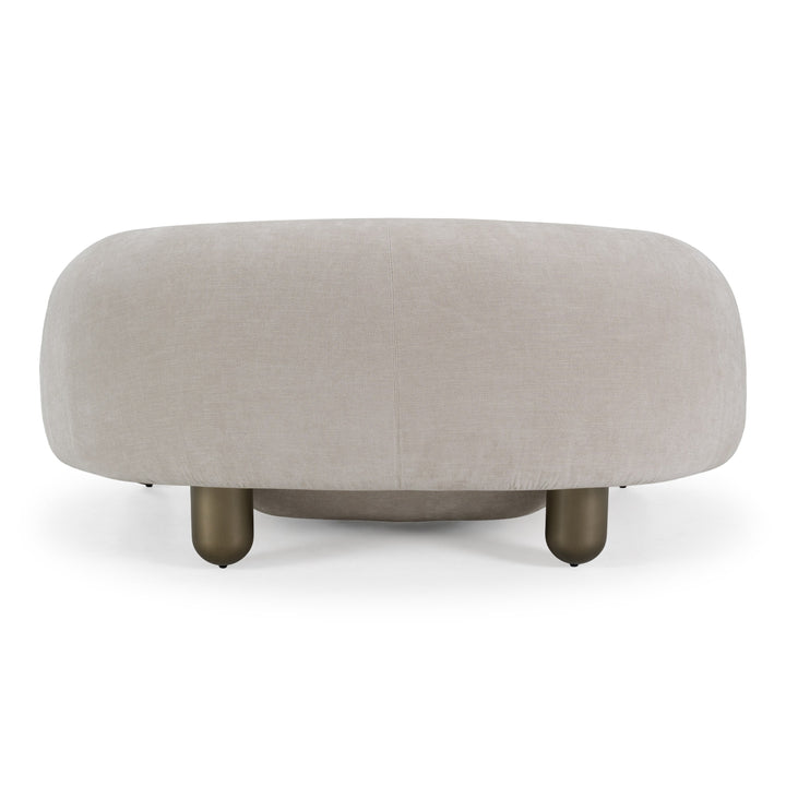 Clarity - Contemporary Light Grey Fabric Accent Chair