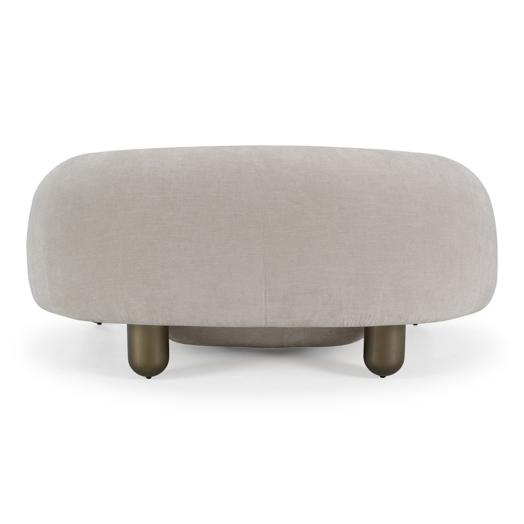 Clarity - Contemporary Light Grey Fabric Accent Chair