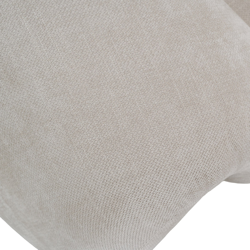 Clarity - Contemporary Light Grey Fabric Accent Chair - View 6